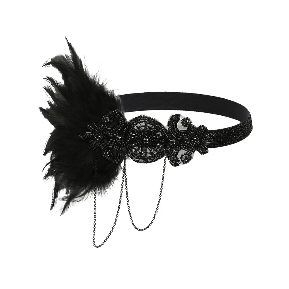 

1pc Women Hair Band Unique Tassel Headband Party Hair Accessory