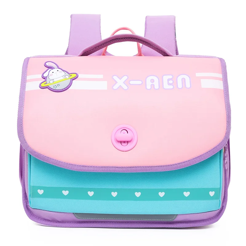 Girl Boy Large Capacity Backpacks New Children Horizontal British Style Rabbit Cute Student School Bags Travel Light Mochila Hot