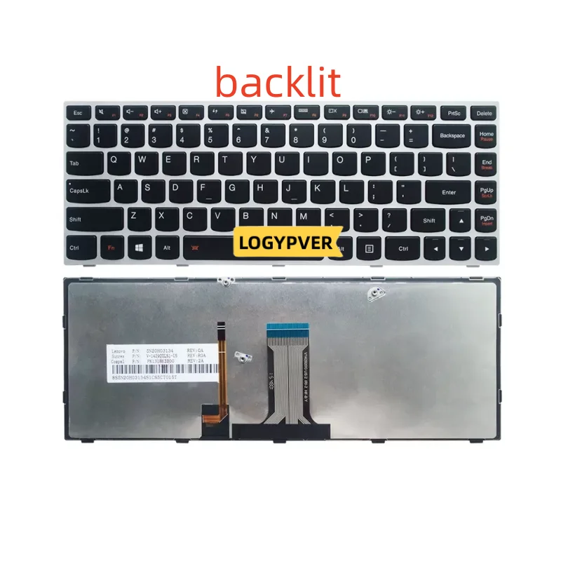 Английская клавиатура США для ноутбука Lenovo Z41-70 B41-30 80 Z40-70A G40-30 500-14ACZ G40-70 30 M41-70 felx2-14