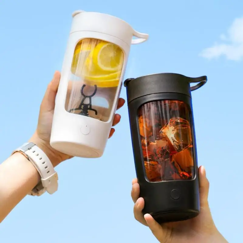 

Automatic Mixing Protein Shaker Mug Portable Outdoor Sports Drinking Water Bottles 650ml USB Charging Self Stirring Coffee Cups