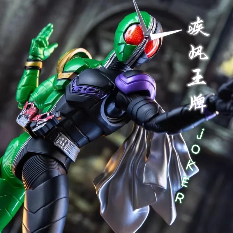 

16cm Kamen Rider Doppel Gelenk Action Figur Modell S.H.Figuarts(SHINKOCCHOU SEIHOU) - KAMEN RIDER DOUBLE CYCLONEJOKER 1/12 Pvc