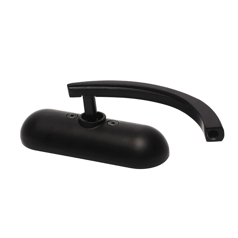 Овальные мини-зеркала для мотоцикла черные/хромированные 8 мм и 10 Harley Cruiser Chopper