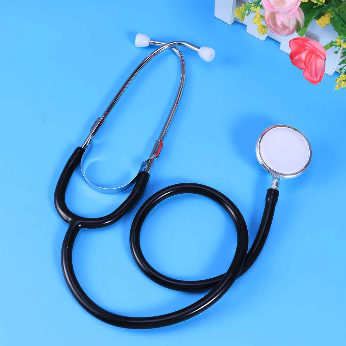 

1 PC Single Head Double-sided Durable Stethoscope Auscultation Aid Tool Device for Home Use Clinics Schools Hospitals