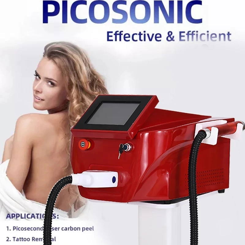 

2022 Hottest Portable 1064nm 532nm 1320nm Nd Yag No-invasive Picosecond Equipment Laser Pico Tattoo Removal Machine Price