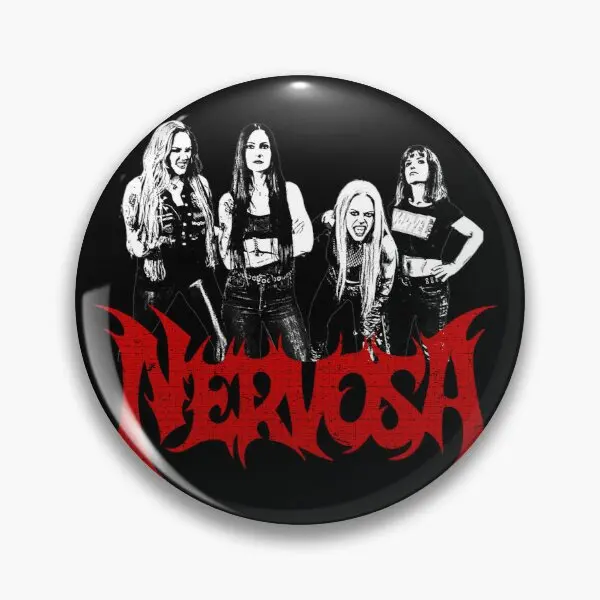 

Thrash Metal Music Band Customizable Soft Button Pin Jewelry Cartoon Creative Fashion Lover Women Funny Metal Cute Brooch Gift
