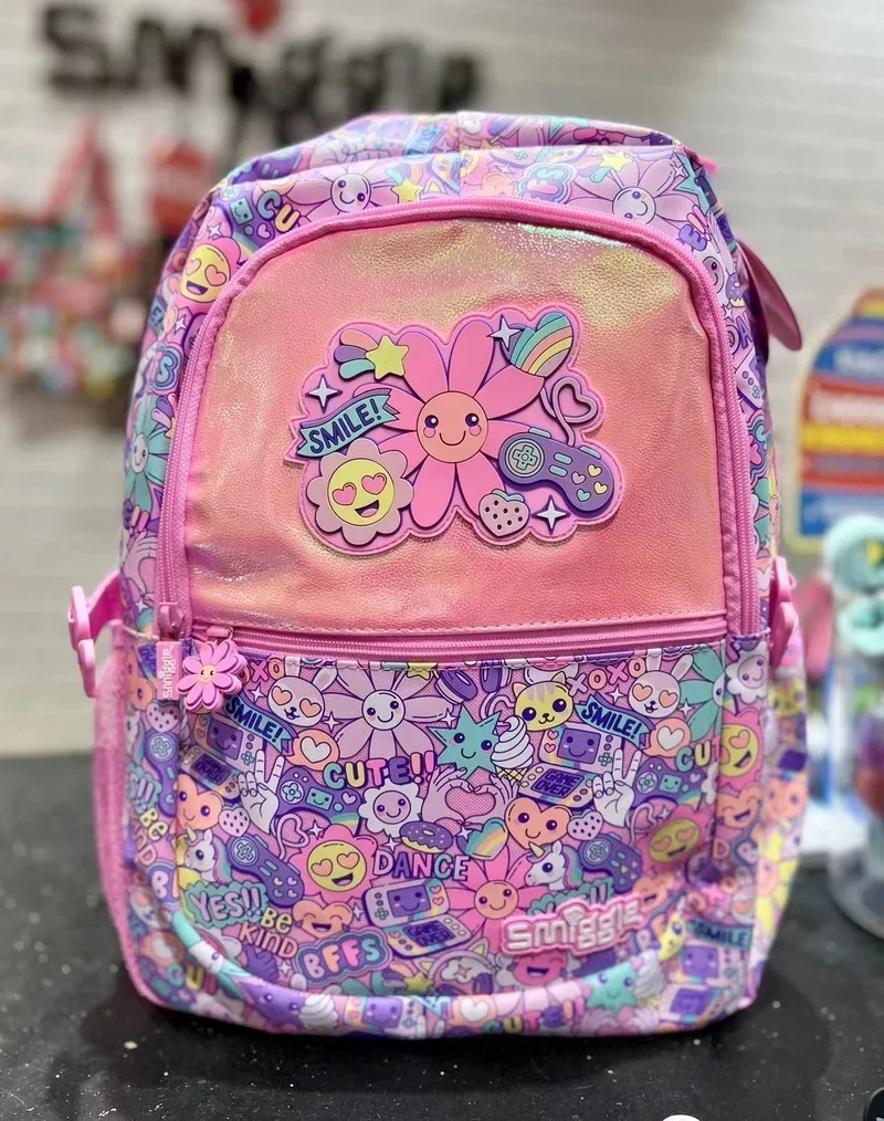 Оригинальный Австралийский большой рюкзак Smiggle для детей вместительный