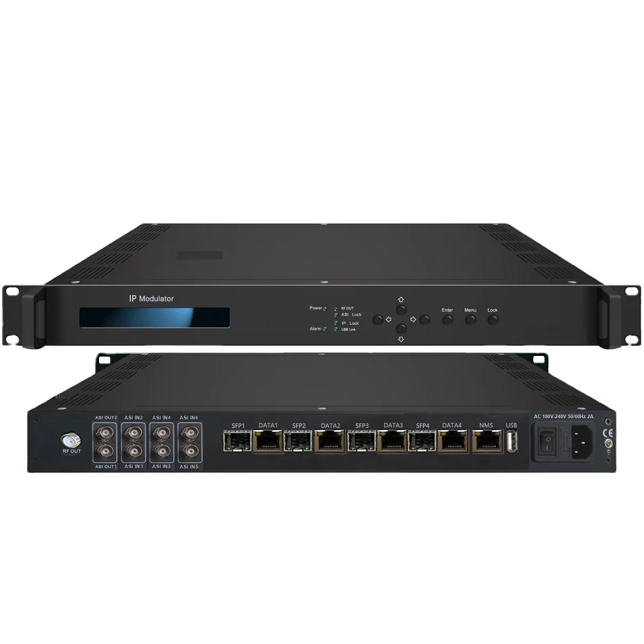 Фото 3308M -16RF Модулятор IP в ISDB-T, цифровой IPTV в ISDB-T, IP/ASI в 16-канальный RF ISDB-T модулятор (DVB-T, DVB-C опционально) №1
