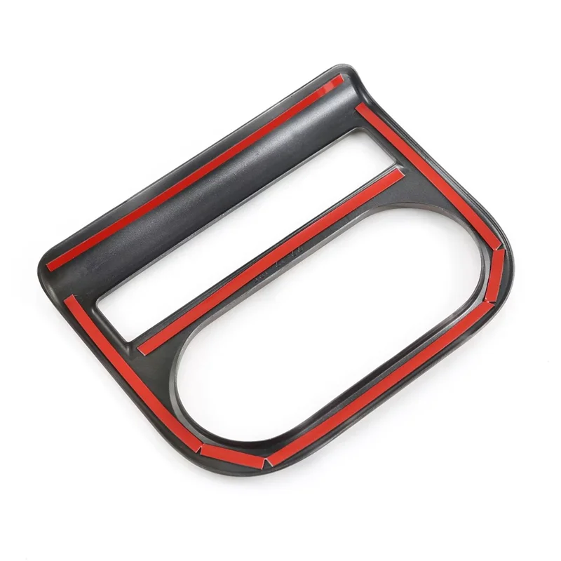 

Автомобильный держатель стакана из углеродного волокна ABS для напитков на заднее сиденье, наклейка, Обложка, отделка, автомобильный Стайлин...