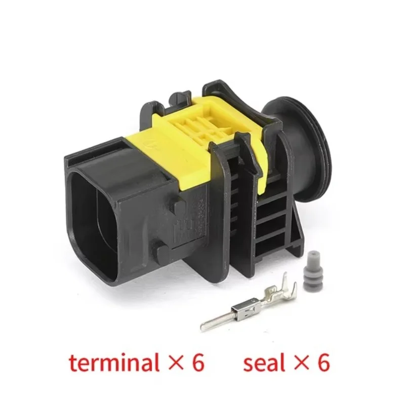 1 компл. Tyco TE 6-контактный разъем Мама или папа 1-1418469-1 контроллер азотного датчика