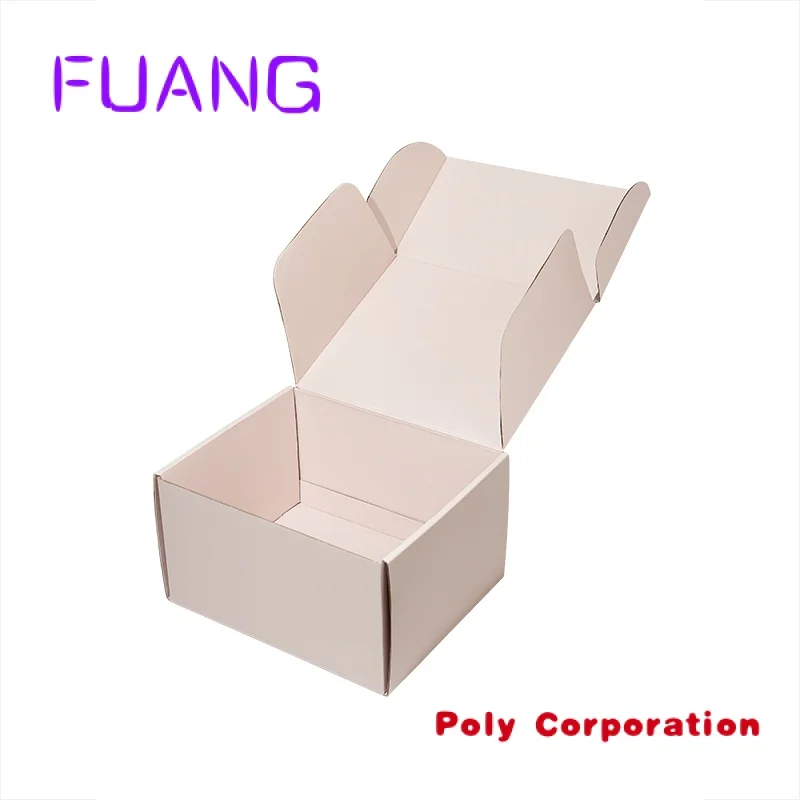 Manufacture Customized Logo Colored Cardboard Cartons Corrugated Large Shipping  Mailer cloth boxpacking box for small business