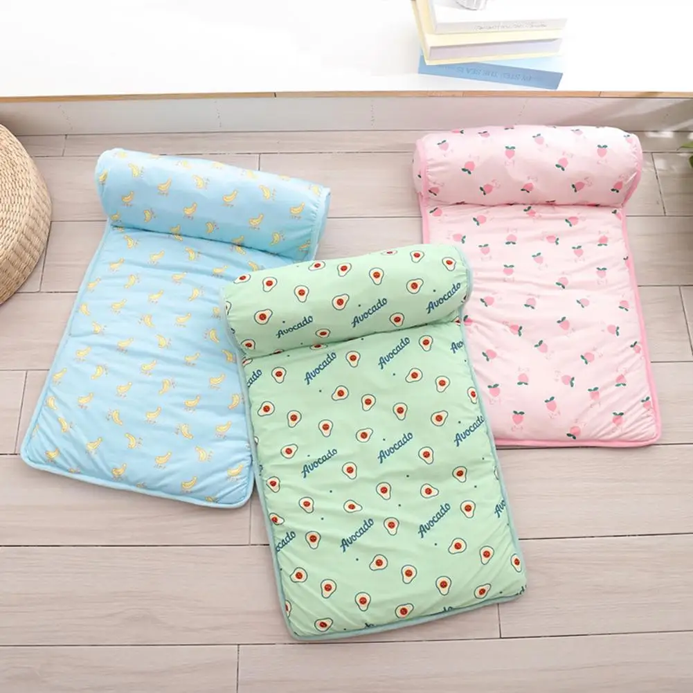 

Summer Ice Silk Cooling Mat Ice Pad Multipurpose Excellent Heat Dissipation Puppy Blanket Cushion Pet Supplies Small Animals