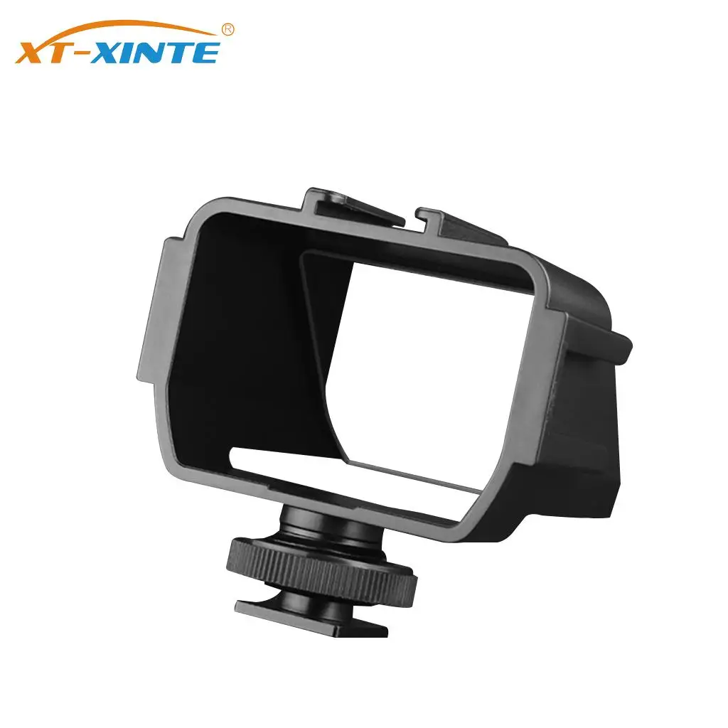 

DSLR Camera Selfie Vlog Flip Up Mirror Screen with 3 Cold Shoe Mounts for Sony A6000/A6300/A6500/A72/A73 Series for Nikon Z6/Z7