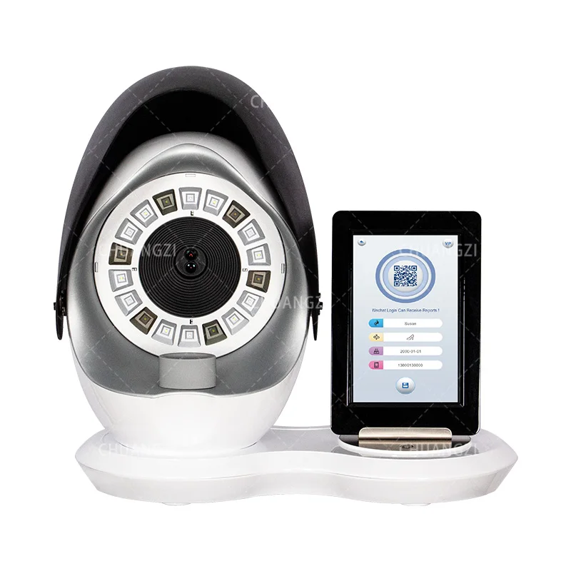 Машина для анализа кожи с двойной Hd-камерой технология AI три стандарта Точное