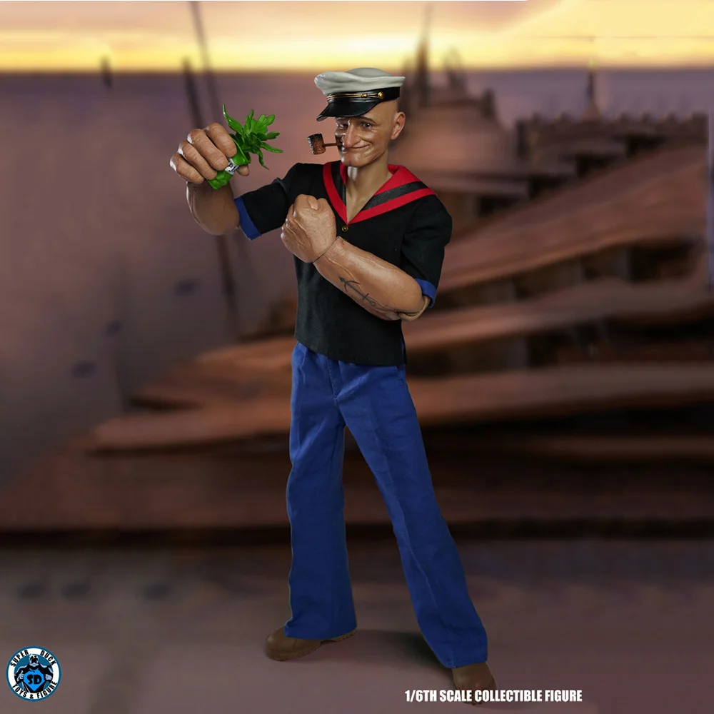 

Super Duck SET047 1/6 Sailor Figure Model 12'' Full Set Anime Male Soldier Action Doll For Collection