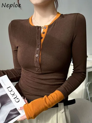 Neploe Женская футболка полиэстер