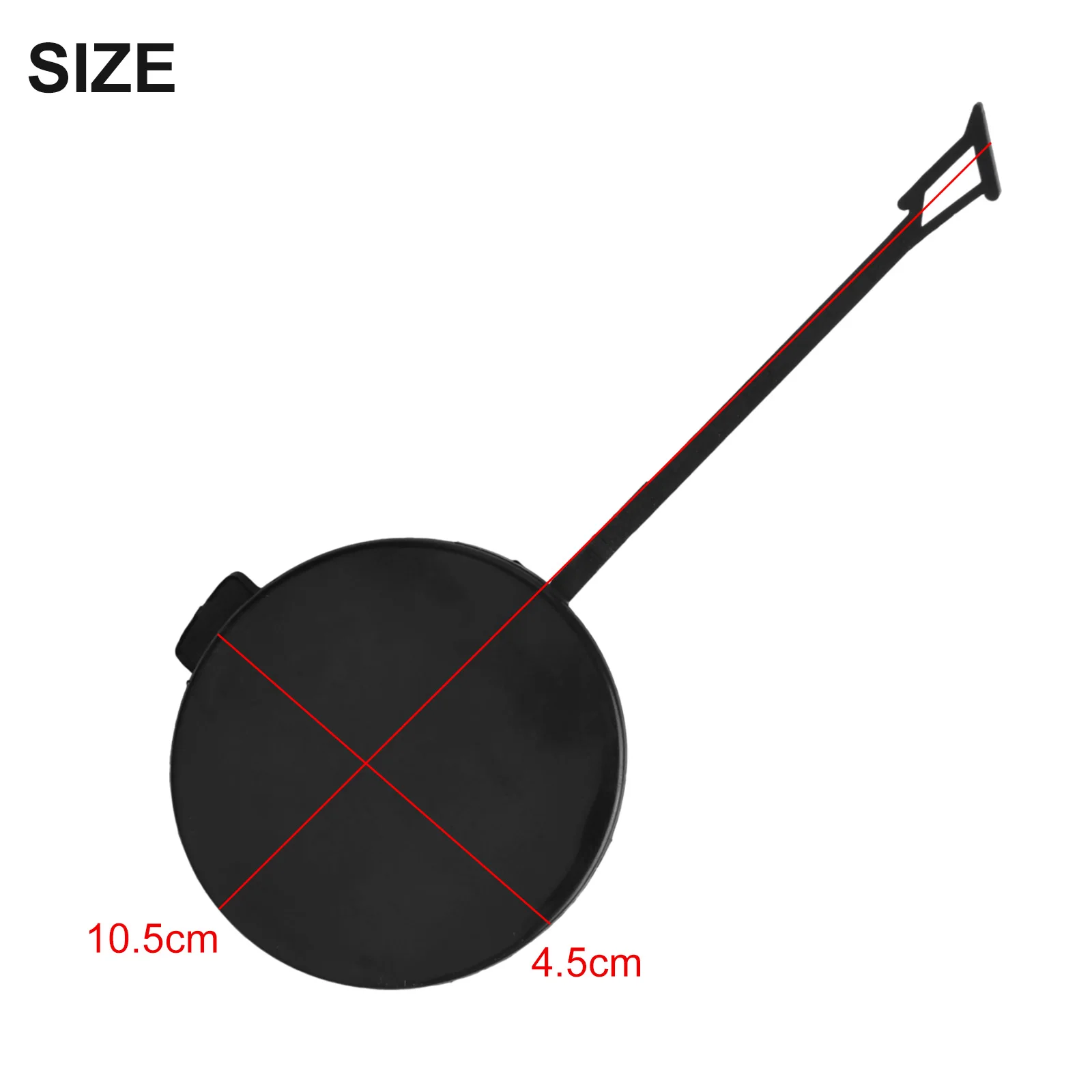 OE 8E 0807241 Крышка фаркопа C подходит для A4 B7 2004-2008 аксессуары черная крышка новый