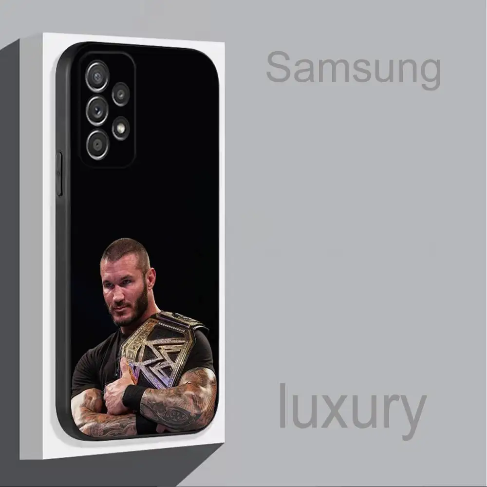 Фото Чехол для телефона R-Randy O-Orton Cool для Samsung S 9,10,21,30,22,23,24,25,Ultra,Plus,Lite,FE,4,5G, черный мягкий чехол №3