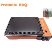 portable bbq stove grill folding charcoal grill outdoor stainless steel bbq grill camping cooking picnic barbecue tools