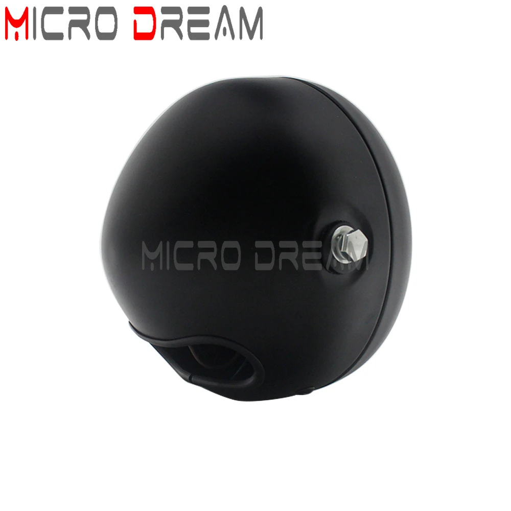 Передняя фара для мотоцикла 12 В в ретро стиле передняя дальнего и ближнего света