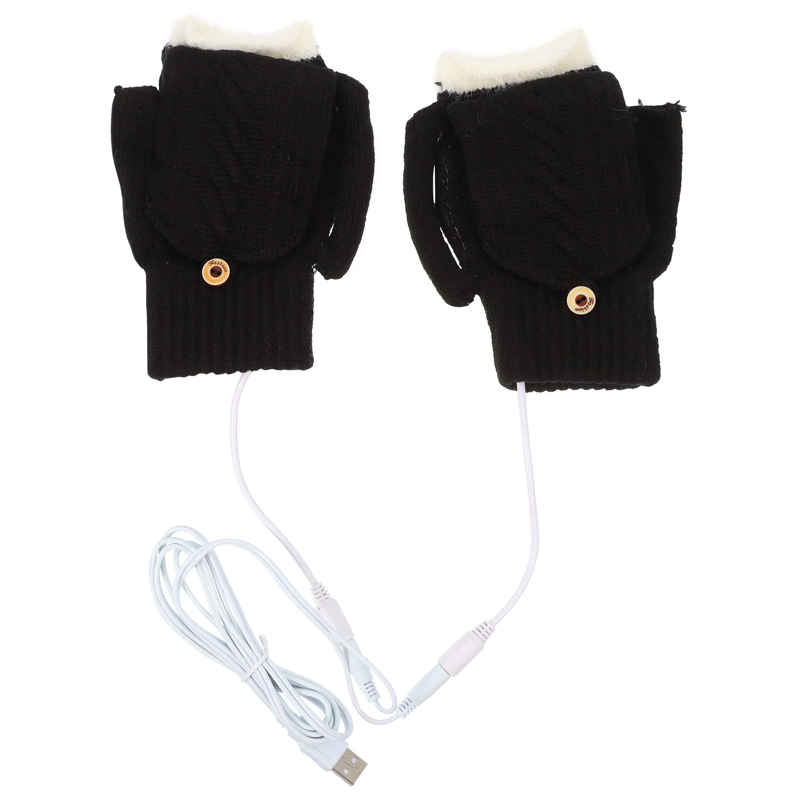 

1 Set Portable Thermal Mitts Winter Warm Outdoor Heated Sports Thermal
