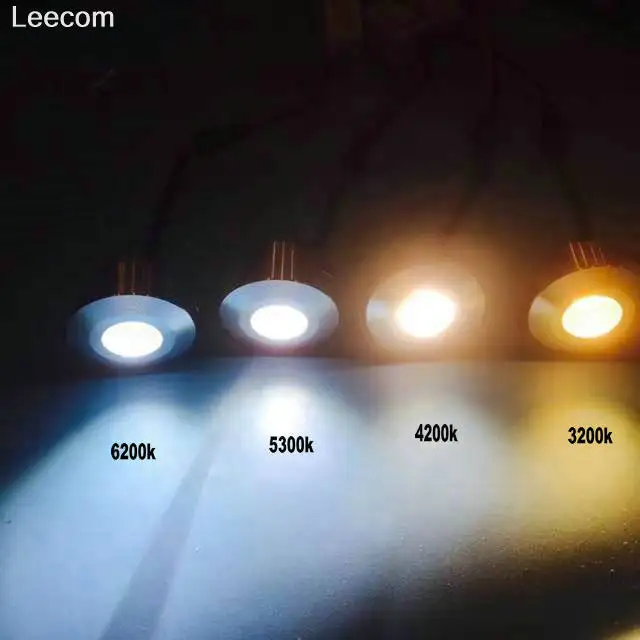 Спот Потолочный 12 общества 230 В 3 5 Вт 3000 К 4200 5300 6200 Светодиодный светильник потолок