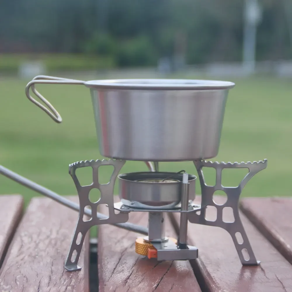 Газовая плита для кемпинга портативная туристическая с пьезозажиганием 3900 Вт