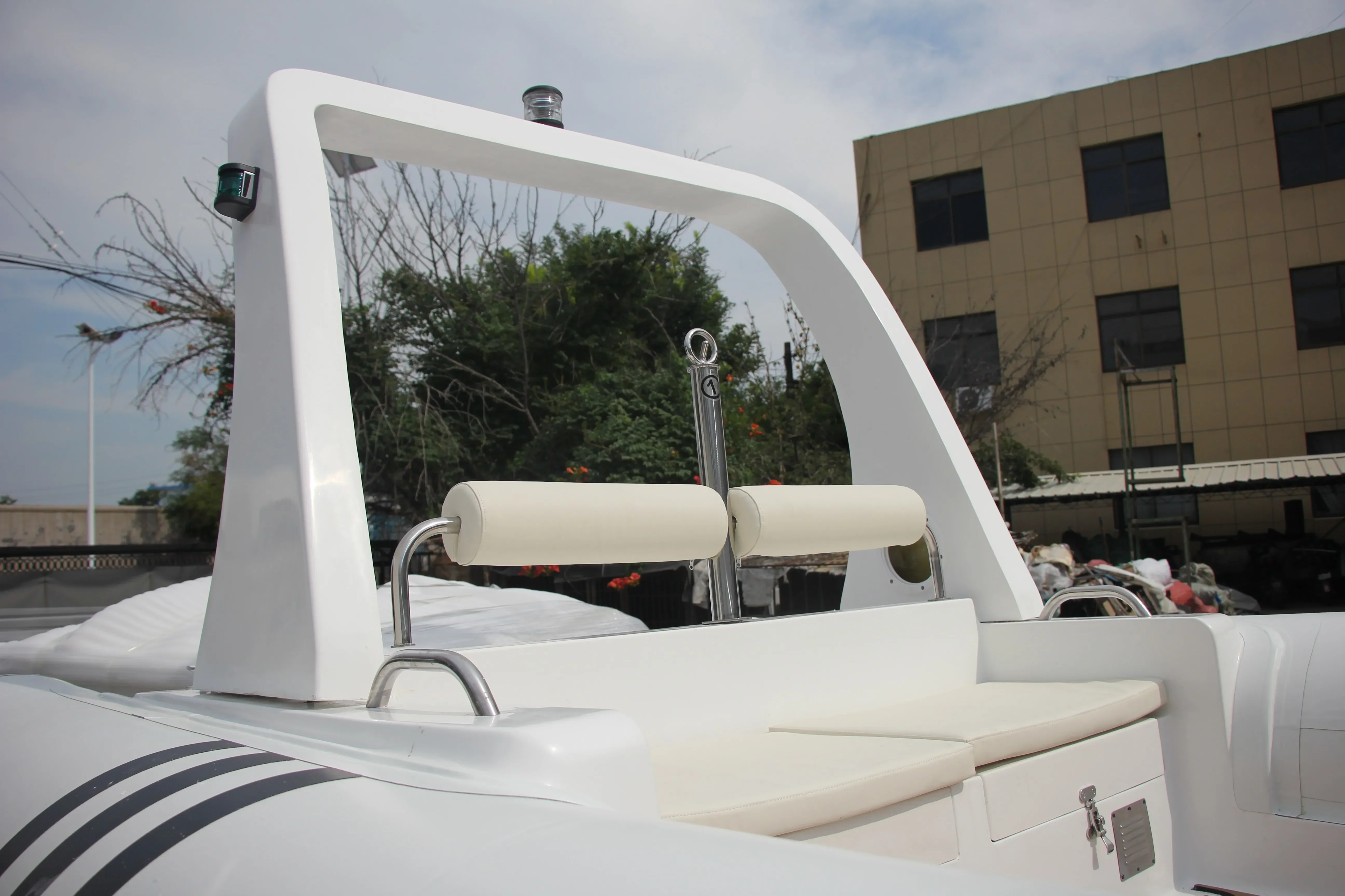 Надувная лодка из стекловолокна длиной 5 8 м 19 футов гребная яхта и для водных игр