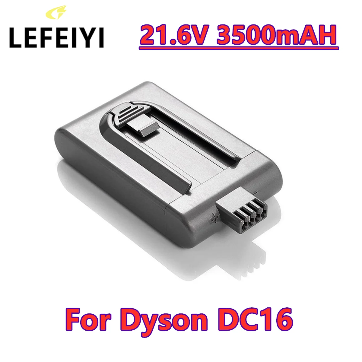 

LEFEIYI 3500mAh 21.6V Li-ion DC16 Vacuum Cleaner Replacement Battery for Dyson DC16 DC12 12097 BP01 912433-01 L50