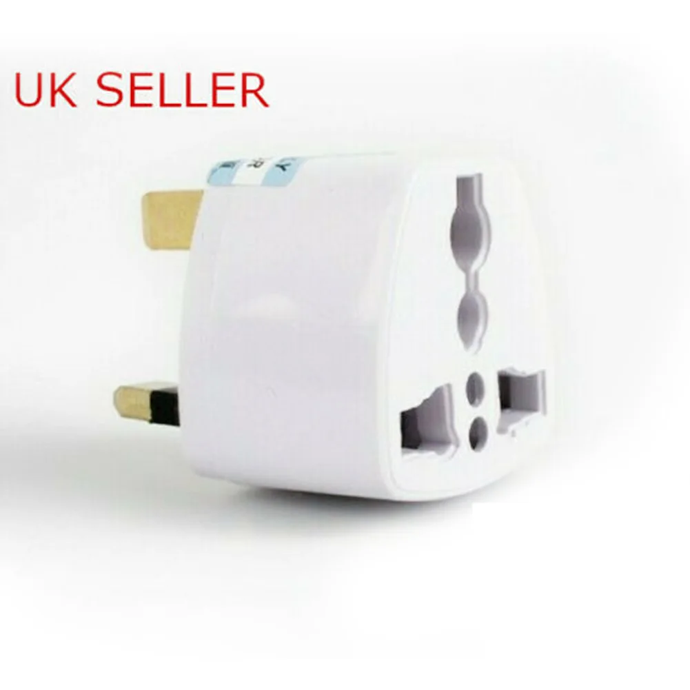 

Прочный переходник для электроники, переходник из АБС-пластика, Австралии в Великобританию, 3-контактный переходник, Европейский металличе...