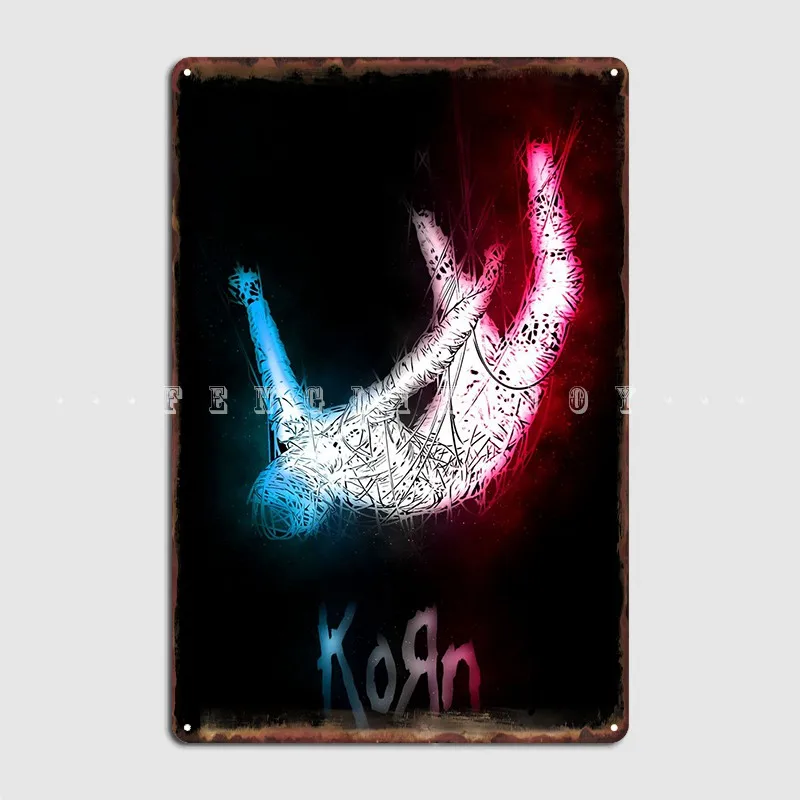 

Korn Metal Sign Garage Decoration Garage Club Club Printing Tin Sign Poster