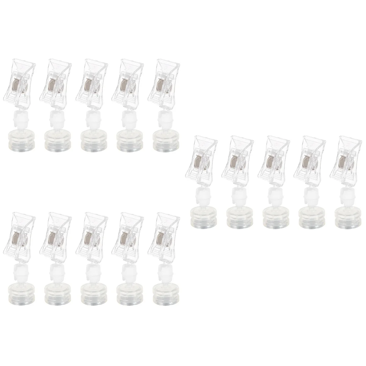 

pcs Label Display Rack Supermarket Price Tag Clip Magnetic Price Tag Stand