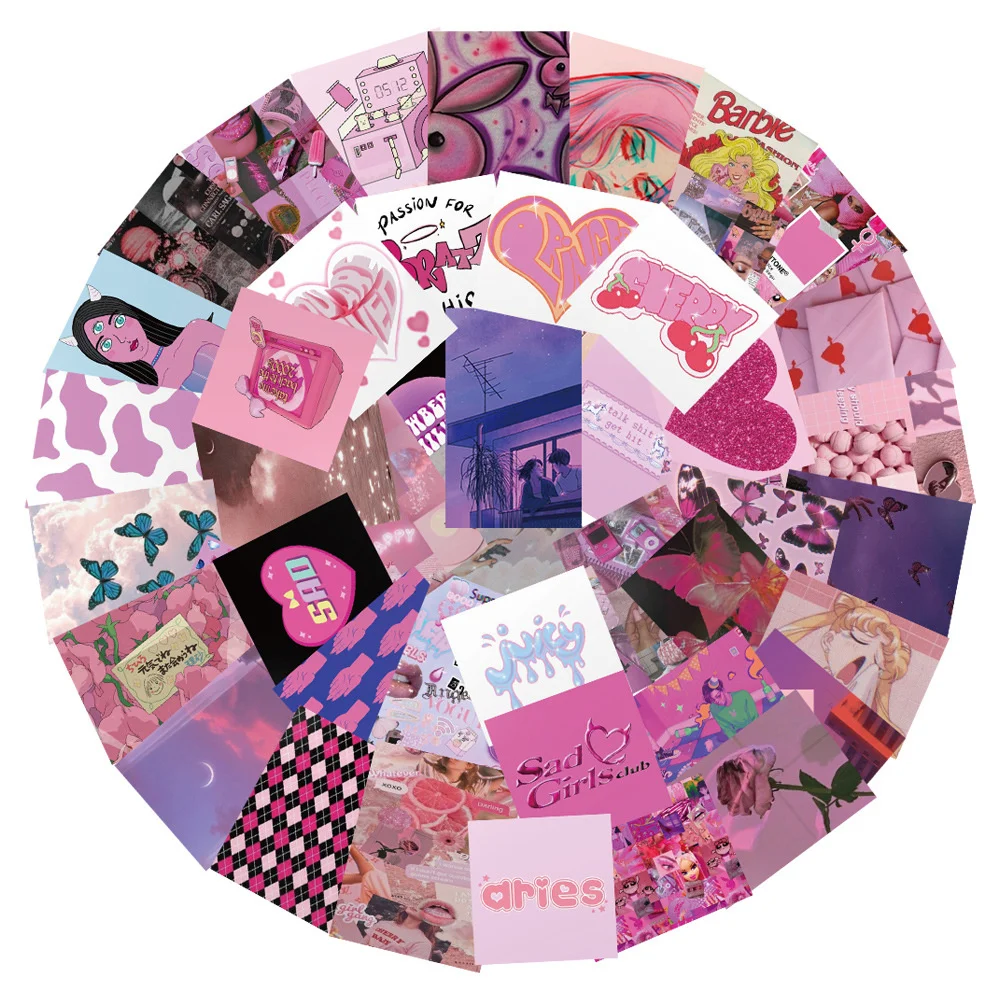 

10/30/50PCS Salt Series Magazine Graffiti Sticker Notebook Laptop Mobile Phone Helmet Guitar Decoration Waterproof DIY Wholesale