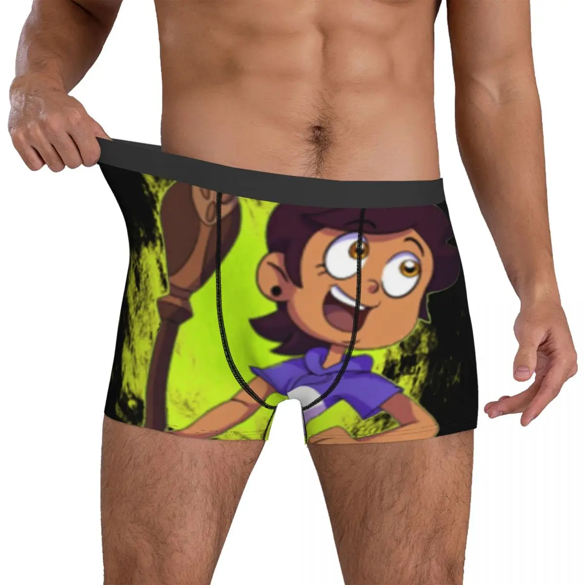 

Мужские трусы-боксеры с принтом «Сова», размеры 2XL