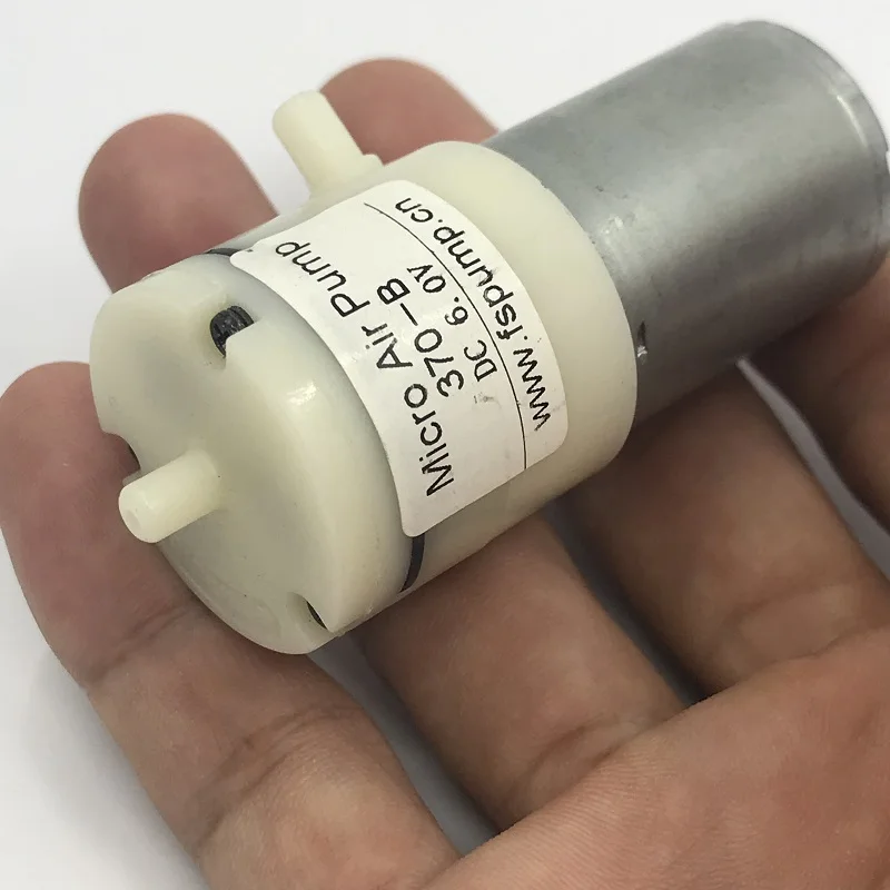 DC 4.5V/ 6V/ 12V/ 24V Micro 370 Motor Vacuum Air Pump Negative Pressure Suction Pump Large Pressure Low Noise Small Volume