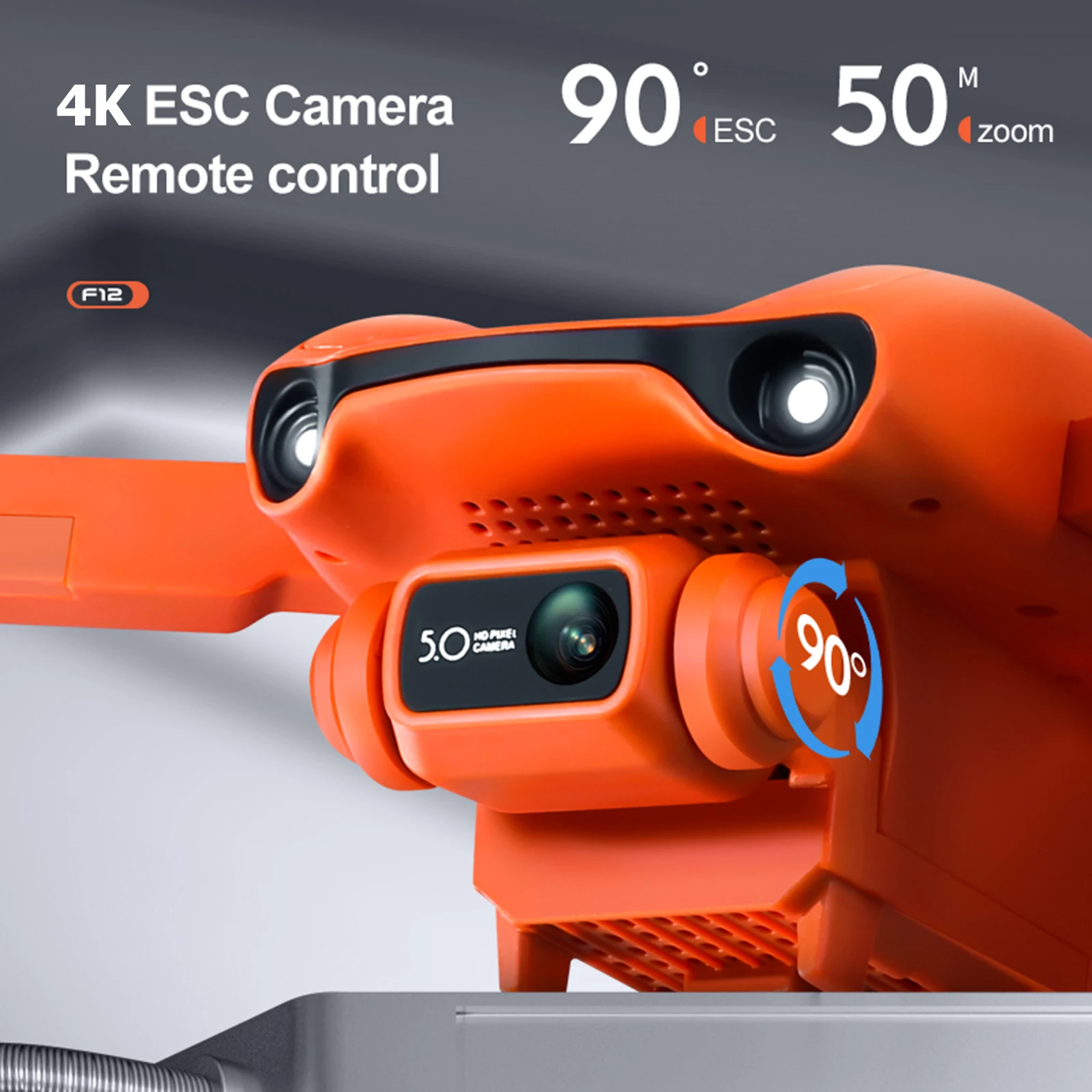 

GPS Drone 4K Camera Headless Mode 3D Flips Follow Me Foldable RC Quadcopter