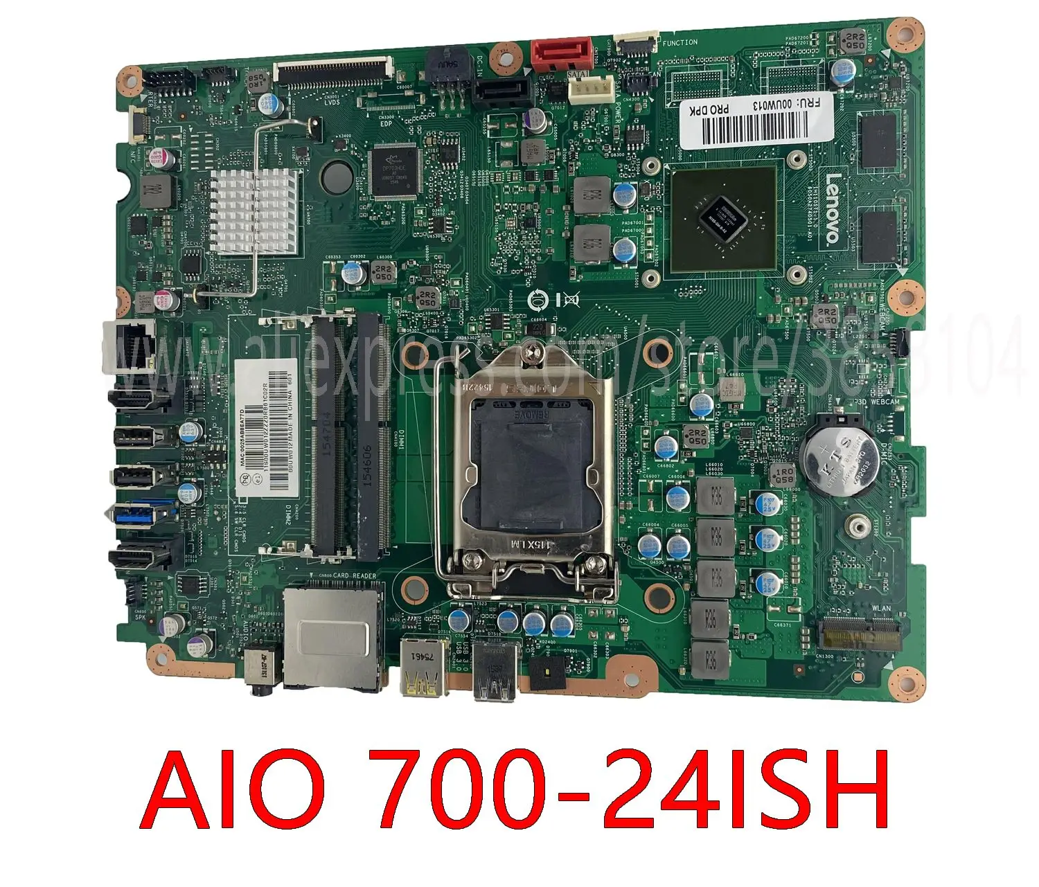 

For Lenovo 700-24ISH AIO Motherboard FRU 00UW013 100% Tested