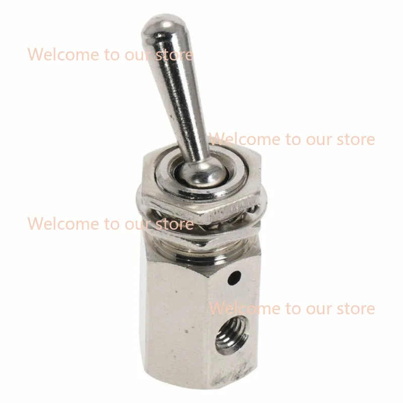 1 шт. пневматический вентиль с двумя портами и 3-позиционным переключателем M5