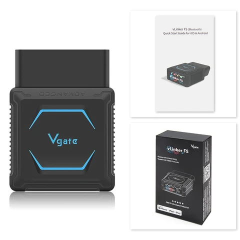 Vgate vLinker FS ELM327 Bluetooth для Android/IOS для Ford FORScan HS MS CAN ELM 327 OBD 2 OBD2 автомобильный диагностический сканер Инструменты