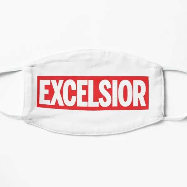

Маска для лица excelor с плоской печатью, многоразовая, пылезащитная