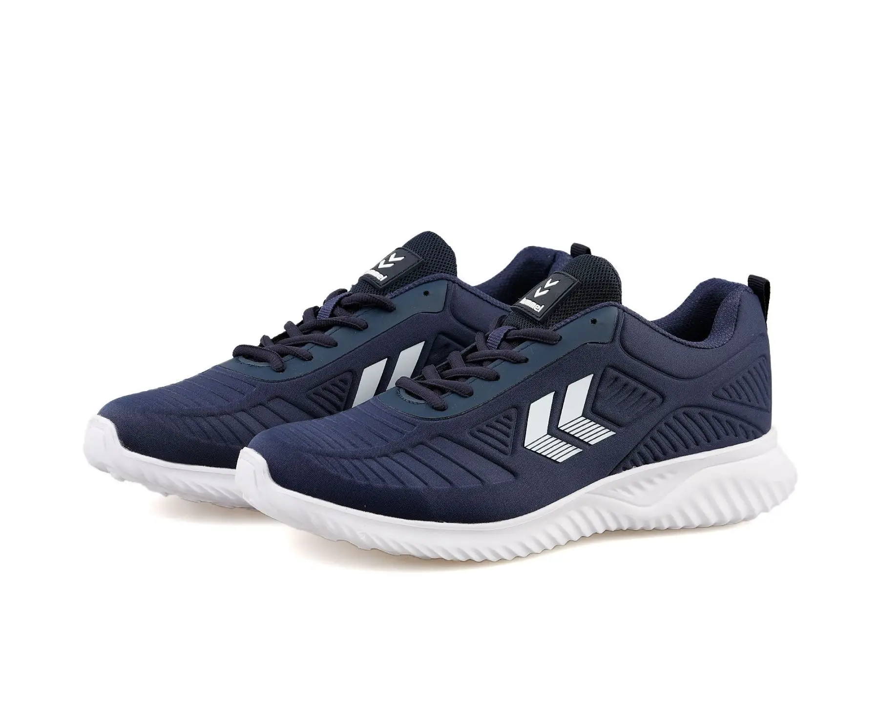 Hummel Original Unisex Sneakers Casual Sneakers Navy Blue Color Casual Walking Shoes Casual Men's and Women's Sneakers Hml Aria