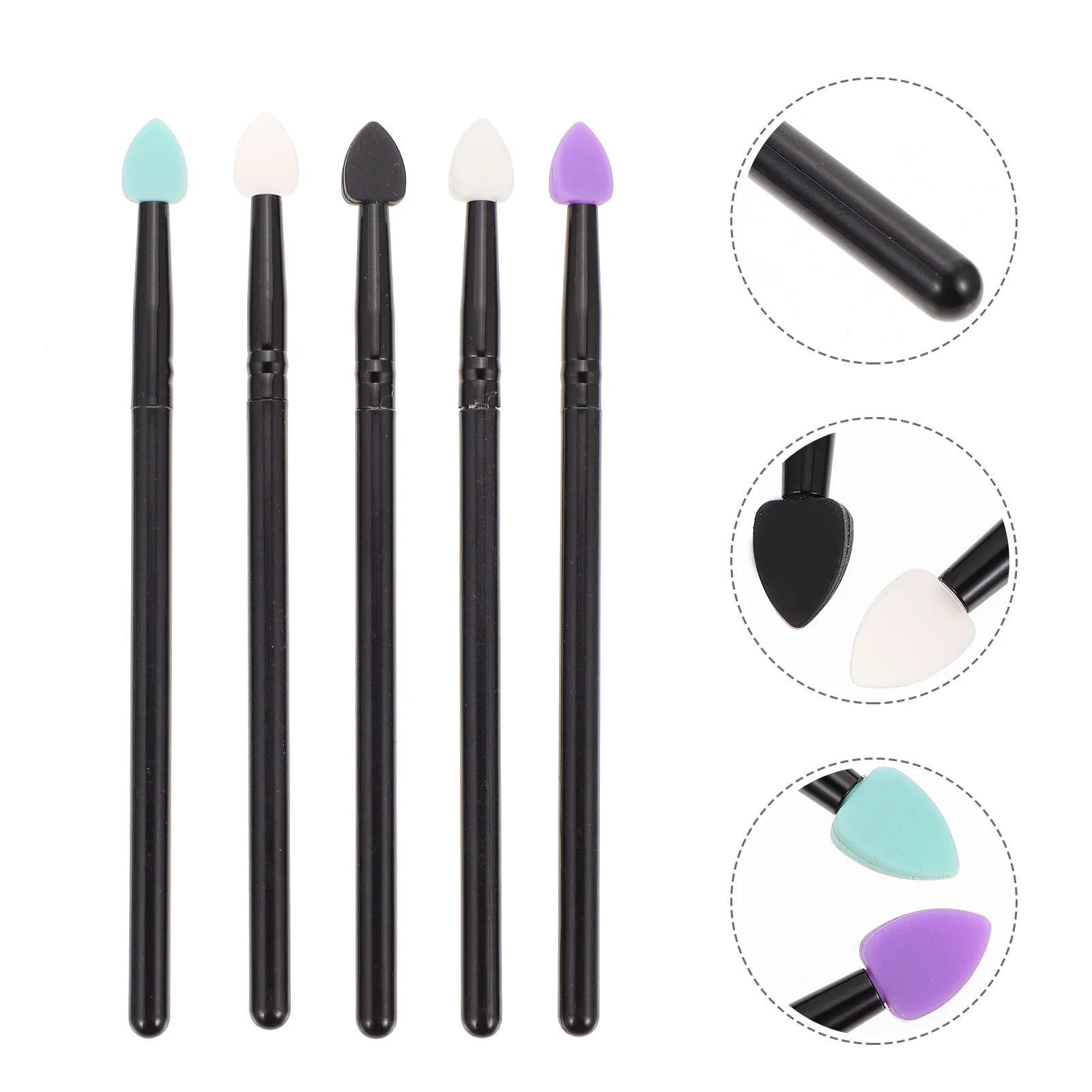 

5Pcs Eye Shadow Brush Highlighter Blush Lip Brush Eyeshadow Brush Shadow Brush