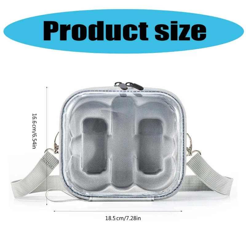 Прозрачный визуальный портативный чехол для переноски корпуса БПЛА с твердым