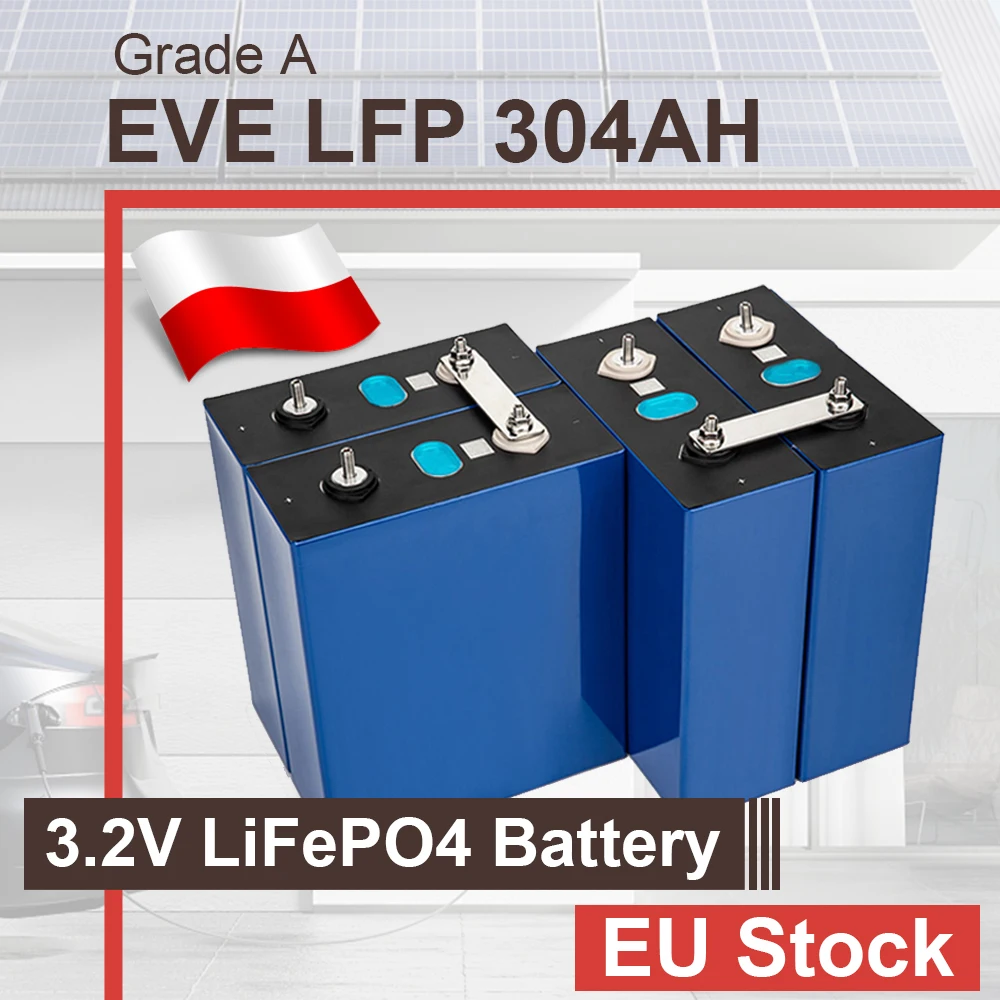 BATTERY QUEEN EVE304AH LiFePO4 аккумуляторы