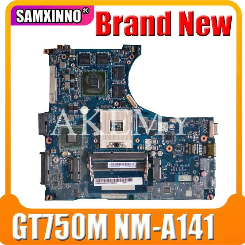 

For Lenovo Y400 Laptop Motherboard 900002563 QIQY5 NM-A141 GT750M GPU HM76 Mainboard 100% Tested Fast Ship
