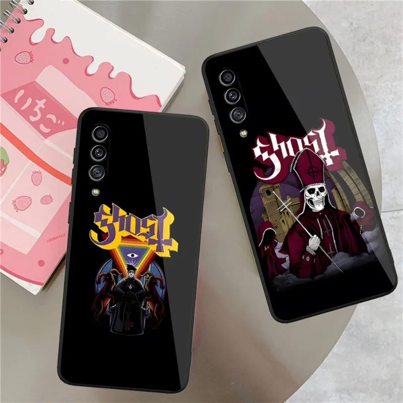 

Metal Vand Phone Case For Samung A32 A51 A52 NOTE 10 20 S10 S20 S21 S22 Pro Ultra Black PC Glass Phone Cover