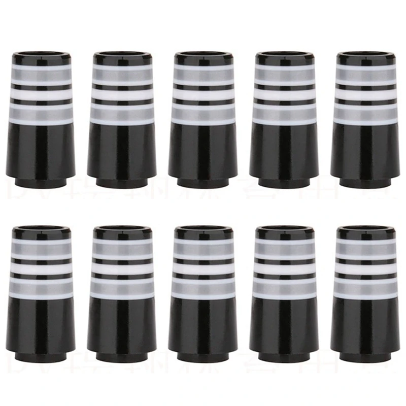 

10Pcs Golf Ferrules For 0.355 Tip Irons Shaft Sleeve Adapter Ferrule Golf Iron Club Ferrules Replacement,Grey