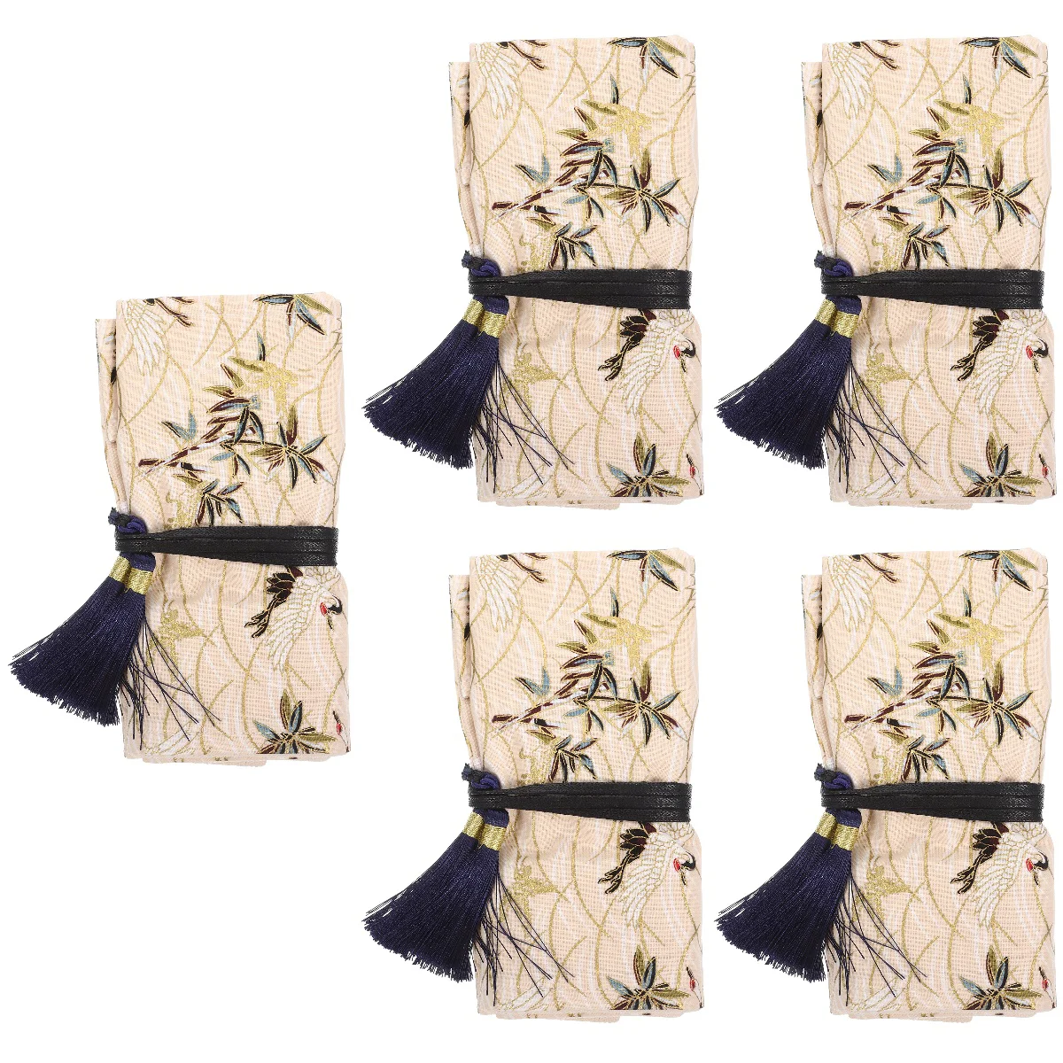 

5x Crochet Hook Organizer Knitting Bag Crochet Hook Bag Crochet Bag for Home Outdoor Storage Sewing