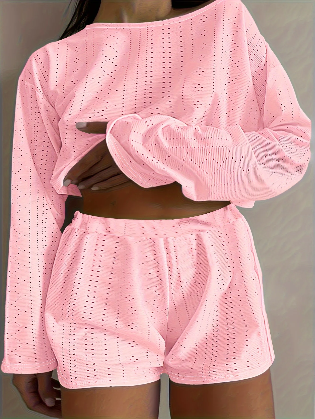 Женский Повседневный Комплект Больших Размеров 2024 С Топом На Пуговицах И Брюками