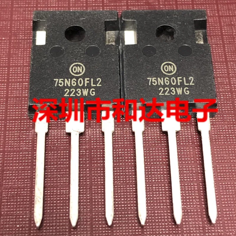 

5 шт. 75N60FL2 NGTB75N60L2WG TO-247 600V 75A