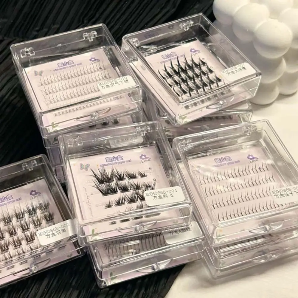 Драматический объем накладные ресницы искусственное волокно 3D одиночный